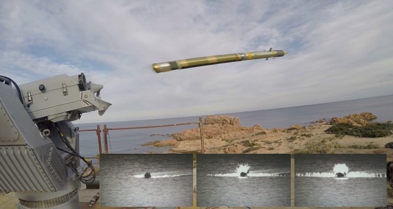 MBDA démontre avec succès les capacités anti-surface du mistral missile